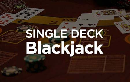 Single Deck Blackjack banner
