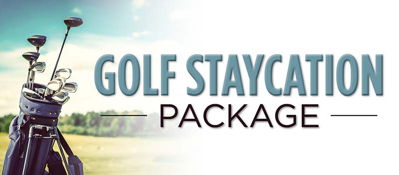 Golf Staycation banner