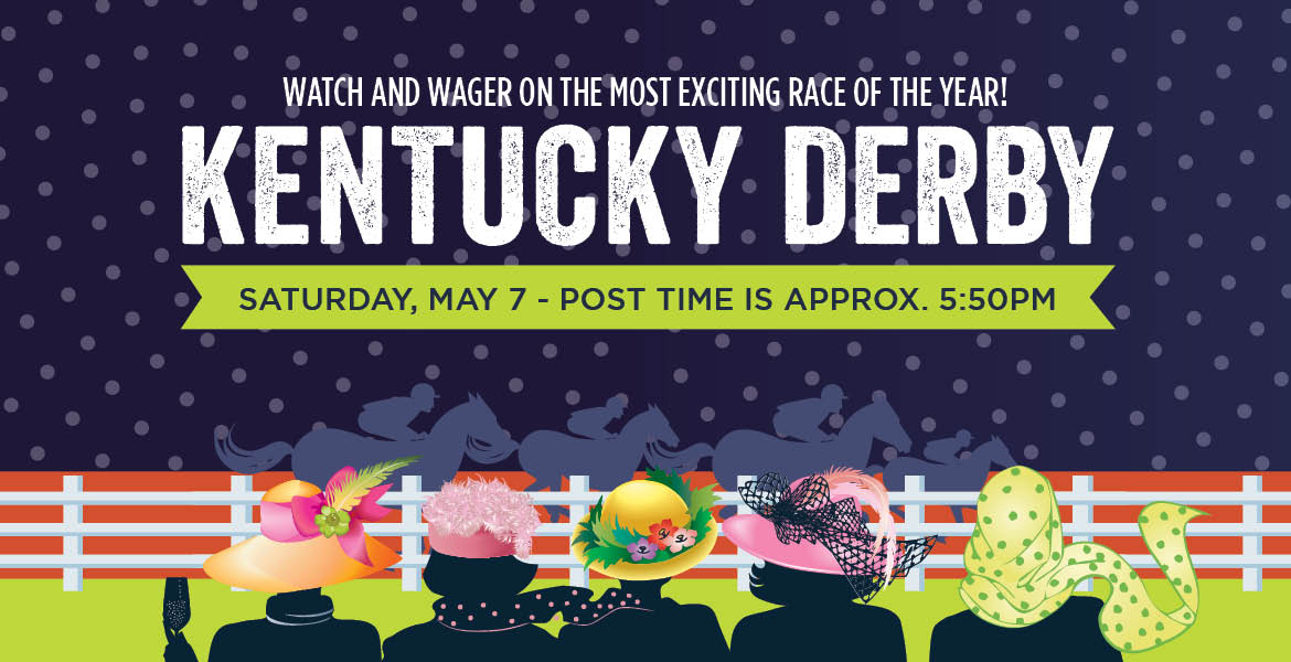 Watch & Wager on the Kentucky Derby!